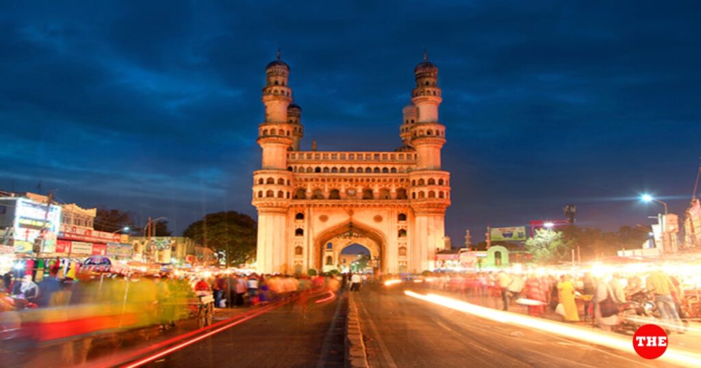 Hyderabad city with charminar
